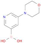 Boronic acid, B-[5-(4-morpholinyl)-3-pyridinyl]-