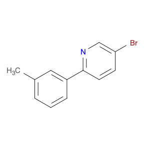 Pyridine, 5-bromo-2-(3-methylphenyl)-