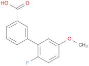 [1,1'-Biphenyl]-3-carboxylic acid, 2'-fluoro-5'-methoxy-