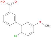 [1,1'-Biphenyl]-3-carboxylic acid, 2'-chloro-5'-methoxy-