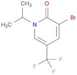 2(1H)-Pyridinone, 3-bromo-1-(1-methylethyl)-5-(trifluoromethyl)-