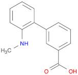 [1,1'-Biphenyl]-3-carboxylic acid, 2'-(methylamino)-