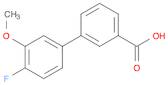 [1,1'-Biphenyl]-3-carboxylic acid, 4'-fluoro-3'-methoxy-