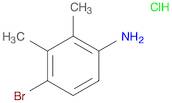 Benzenamine, 4-bromo-2,3-dimethyl-, hydrochloride (1:1)