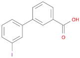 [1,1'-Biphenyl]-3-carboxylic acid, 3'-iodo-