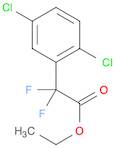 Benzeneacetic acid, 2,5-dichloro-α,α-difluoro-, ethyl ester