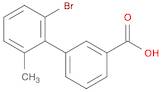 [1,1'-Biphenyl]-3-carboxylic acid, 2'-bromo-6'-methyl-