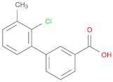 [1,1'-Biphenyl]-3-carboxylic acid, 2'-chloro-3'-methyl-