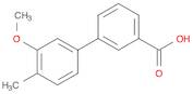 [1,1'-Biphenyl]-3-carboxylic acid, 3'-methoxy-4'-methyl-