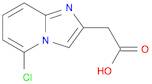 Imidazo[1,2-a]pyridine-2-acetic acid, 5-chloro-