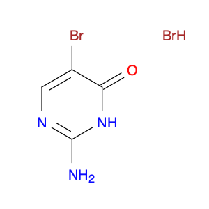 4(3H)-Pyrimidinone, 2-amino-5-bromo-, hydrobromide (1:1)