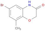 2H-1,4-Benzoxazin-3(4H)-one, 6-bromo-8-methyl-