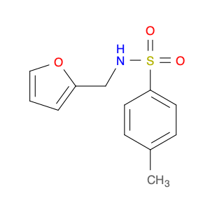 Benzenesulfonamide, N-(2-furanylmethyl)-4-methyl-