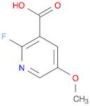 3-Pyridinecarboxylic acid, 2-fluoro-5-methoxy-