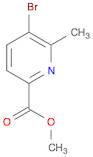 2-Pyridinecarboxylic acid, 5-bromo-6-methyl-, methyl ester