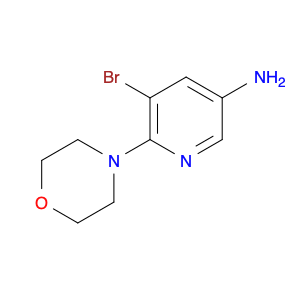 3-Pyridinamine, 5-bromo-6-(4-morpholinyl)-