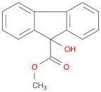 9H-Fluorene-9-carboxylic acid, 9-hydroxy-, methyl ester