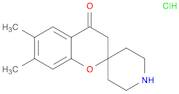 Spiro[2H-1-benzopyran-2,4'-piperidin]-4(3H)-one, 6,7-dimethyl-, hydrochloride (1:1)