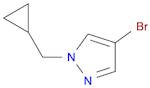 1H-Pyrazole, 4-bromo-1-(cyclopropylmethyl)-