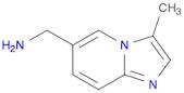 IMidazo[1,2-a]pyridine-6-MethanaMine, 3-Methyl-