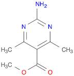 5-Pyrimidinecarboxylic acid, 2-amino-4,6-dimethyl-, methyl ester