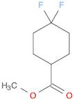 Cyclohexanecarboxylic acid, 4,4-difluoro-, methyl ester