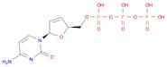 Cytidine 5'-(tetrahydrogen triphosphate), 2',3'-didehydro-2',3'-dideoxy- (9CI)