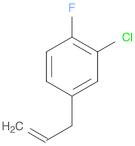 Benzene, 2-chloro-1-fluoro-4-(2-propen-1-yl)-