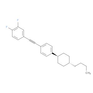 Benzene, 4-[[4-(trans-4-butylcyclohexyl)phenyl]ethynyl]-1,2-difluoro- (9CI)
