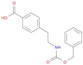 Benzoic acid, 4-[2-[[(phenylmethoxy)carbonyl]amino]ethyl]-