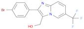 Imidazo[1,2-a]pyridine-3-methanol, 2-(4-bromophenyl)-6-(trifluoromethyl)-