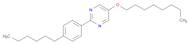 Pyrimidine, 2-(4-hexylphenyl)-5-(octyloxy)-