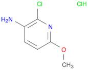 3-Pyridinamine, 2-chloro-6-methoxy-, hydrochloride (1:1)