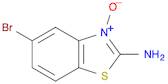 2-Benzothiazolamine, 5-bromo-, 3-oxide