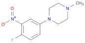 Piperazine, 1-(4-fluoro-3-nitrophenyl)-4-methyl-