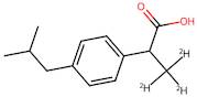 Benzeneacetic acid, α-(methyl-d3)-4-(2-methylpropyl)- (9CI)