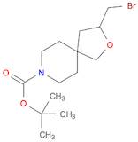 2-Oxa-8-azaspiro[4.5]decane-8-carboxylic acid, 3-(bromomethyl)-, 1,1-dimethylethyl ester