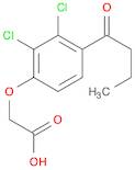 Acetic acid, 2-[2,3-dichloro-4-(1-oxobutyl)phenoxy]-