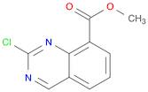 8-Quinazolinecarboxylic acid, 2-chloro-, methyl ester