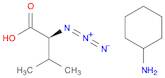 Butanoic acid, 2-azido-3-methyl-, compd. with cyclohexanamine (1:1), (2S)-