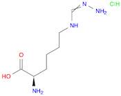 D-Lysine, N6-(aminoiminomethyl)-, hydrochloride (1:1)