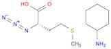 Butanoic acid, 2-azido-4-(methylthio)-, compd. with cyclohexanamine (1:1), (2S)-