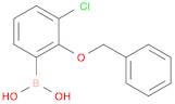 Boronic acid, B-[3-chloro-2-(phenylmethoxy)phenyl]-