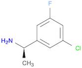 Benzenemethanamine, 3-chloro-5-fluoro-α-methyl-, (αR)-