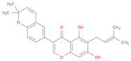 4H-1-Benzopyran-4-one, 3-(2,2-dimethyl-2H-1-benzopyran-6-yl)-5,7-dihydroxy-6-(3-methyl-2-buten-1...