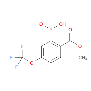 Benzoic acid, 2-borono-4-(trifluoromethoxy)-, 1-methyl ester