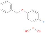 Boronic acid, B-[2-fluoro-5-(phenylmethoxy)phenyl]-