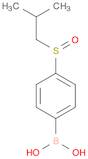 Boronic acid, B-[4-[(2-methylpropyl)sulfinyl]phenyl]-