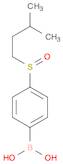 Boronic acid, B-[4-[(3-methylbutyl)sulfinyl]phenyl]-