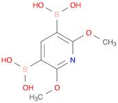 Boronic acid, B,B'-(2,6-dimethoxy-3,5-pyridinediyl)bis-